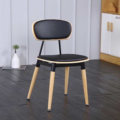 Scandinavian Design Nordic Style Dining Set Solid Wood Retro Industrial Iron 73cm