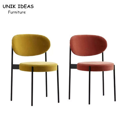 قیمت خوب Elegant Iron Metal Base Dining Chair Hotel Banquet Restaurant Leisure Chairs آنلاین