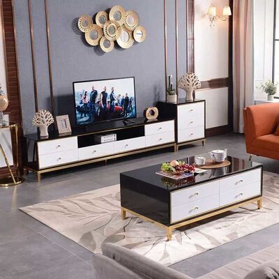 قیمت خوب Factory Sale Living Room Furniture Sets Metal Center Coffee Tables آنلاین