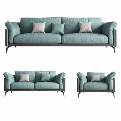 قیمت خوب European Style Living Room Furniture Green Sectional Lounge Couch Sofas آنلاین