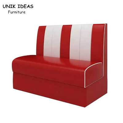 قیمت خوب Modern Design American Retro Restaurant Sofa Set Single Side Dining Long Counch آنلاین