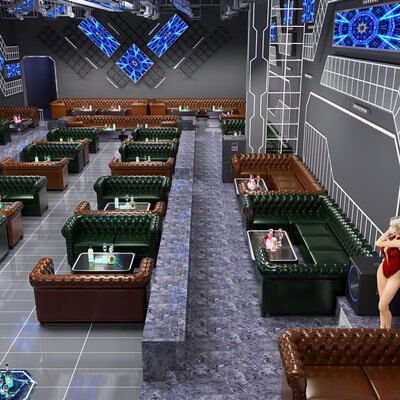 قیمت خوب Luxury Bar Sofa Set Club Furniture Booth Sofa KTV Lobby Sofa Furniture Wholesale آنلاین