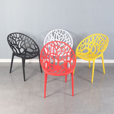 قیمت خوب Breathable Colorful Leisure Dining Plastic Chair PP  for Dining Room Furniture Settings آنلاین