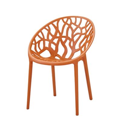 قیمت خوب رنگارنگ کافه کافه دفتر رستوران صندلی پلاستیکی PP سبک ماندگار آنلاین