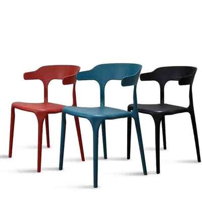 قیمت خوب Lightweight Stackable Plastic Chairs With Armrest For Events Weddings آنلاین
