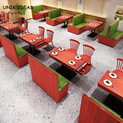قیمت خوب Promotion Price Modern Design Restaurant Booth Seating With Table Durable Restaurant Table and Chairs آنلاین