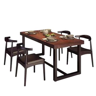 قیمت خوب Cheap Factory Price Wooden Restaurant Furniture Hamburg Coffee Shop Table آنلاین