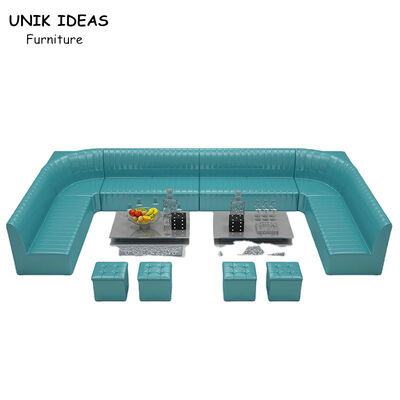 قیمت خوب Ktv Booth Club Lounge Sofas Furniture Color Options 1200x500mm آنلاین
