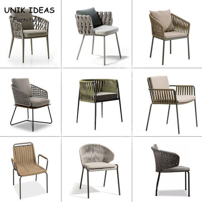 قیمت خوب Terrace Balcony Rattan Dining Table And Chairs Leisure Style Garden Furnitures Outdoor آنلاین