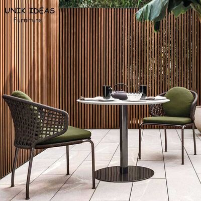 قیمت خوب Modern Leisure Garden Furnitures Rope Outdoor Furniture Balcony Set 60x75cm آنلاین