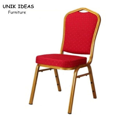 قیمت خوب Wedding Stackable Ballroom Chair Rental Hotel Banquet Metal Party 46x56x93cm آنلاین