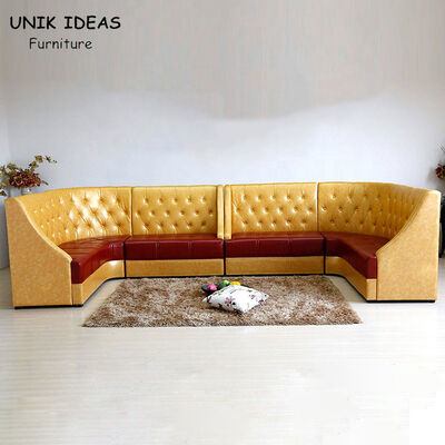 قیمت خوب Vintage Chesterfield Club Sofas For Golf Clubs Chair Banquette Retro European آنلاین