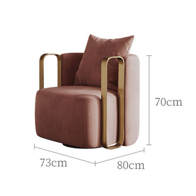 قیمت خوب Leather Single Seater Armchair White Accent Apartment Villa Hotel Living Room آنلاین