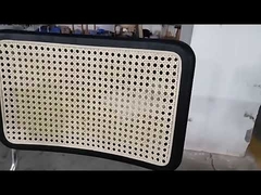 صندلی ناهارخوری با دسته حصیری نوردیک