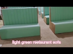 مبل چرمی رستوران دو طرفه